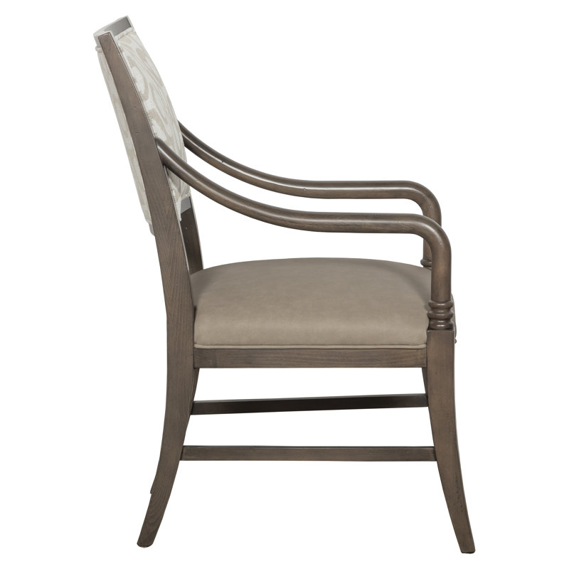 Big Sur Solid Wood Arm Chair, Walnut, 8789 Bark