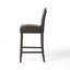 Ensemble de 2 tabourets de bar, tabourets de bar rembourrés à hauteur de comptoir pour îlot de cuisine, pieds en bois d'hévéa-1331476503