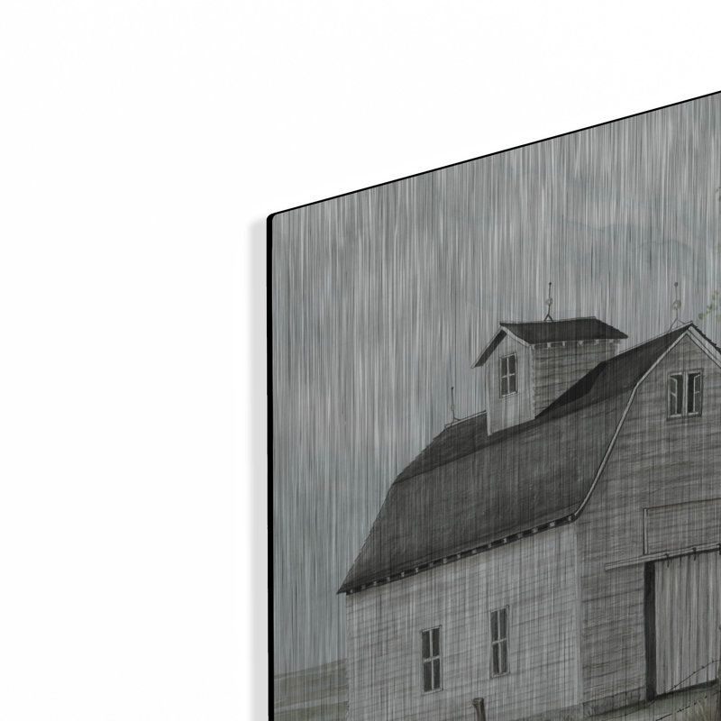 «Back Country Barn» par Cindy Jacobs, H 12 po x l 16 po