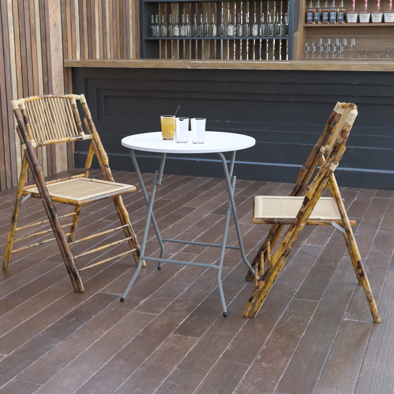 Noah 2' Round Plastic Event Folding Table