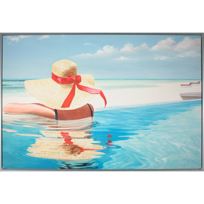 "Sunhat" par Lisa Cuscuna, reproduction d'art sur toile