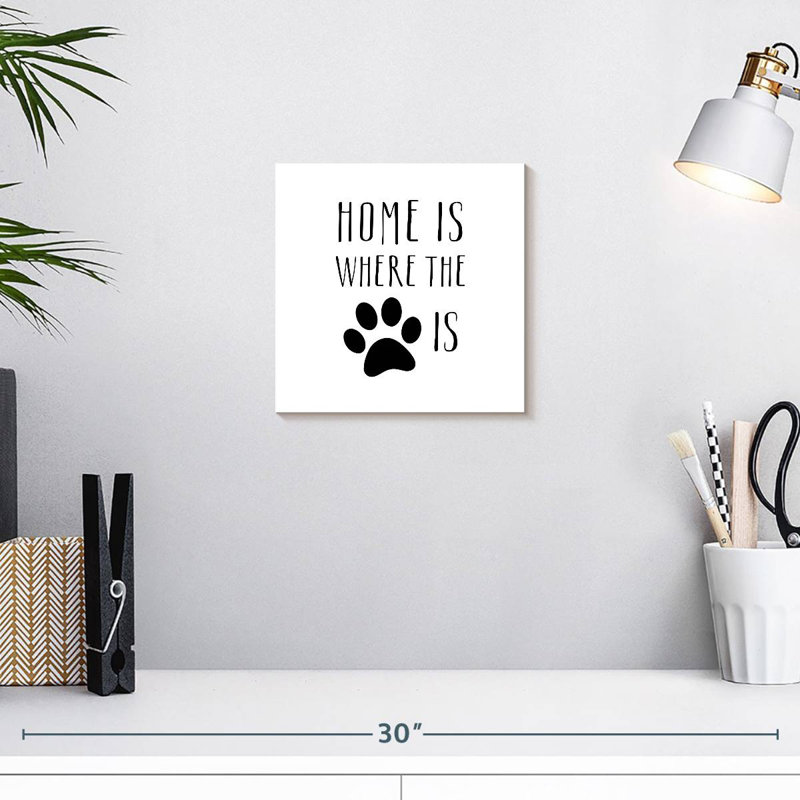 Plaque murale Khylige Home Is II, H 10 po x l 10 po