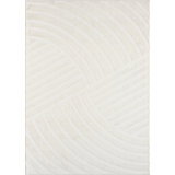 Abani Oltmann Oltmann100A Neutral Modern Linear Cream Area Rug