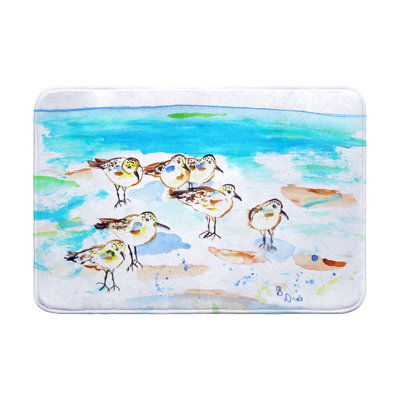 Tapis de bain Seven Sanderlings