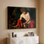 Saint Jean-Baptiste dans le désert, v. 1603-1604 - Caravage - Toile tendue avec châssis Caravage-132874668-132874669