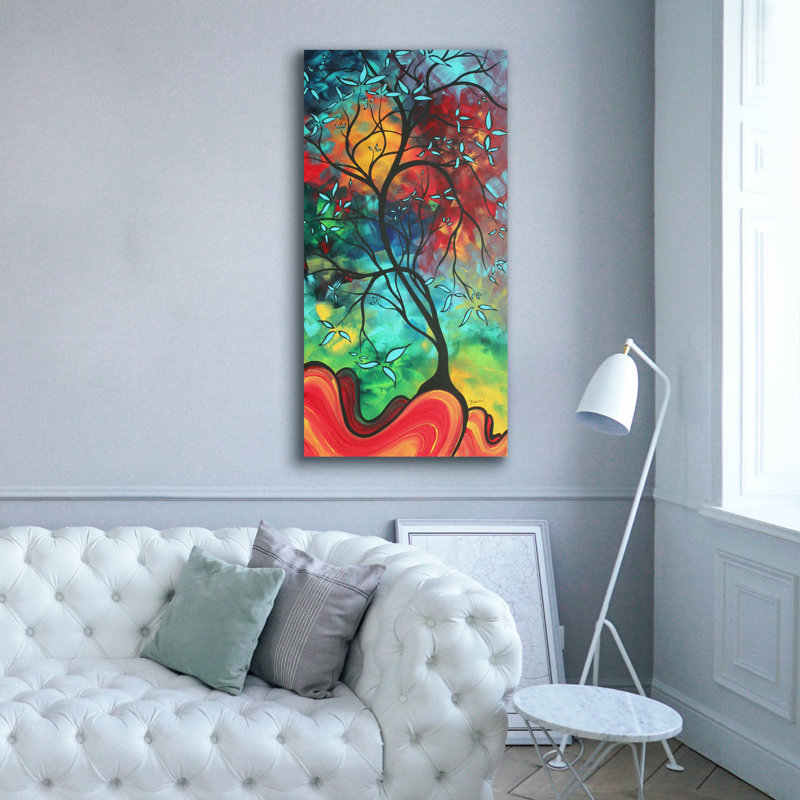 «Lark Manor ™« Languish in the Breeze »par Megan Duncanson, art mural sur toile, H 60 po x l 30 po