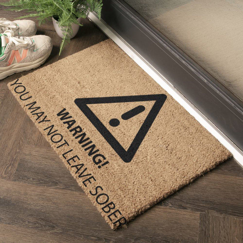 Overturf Non-Slip Outdoor Doormat