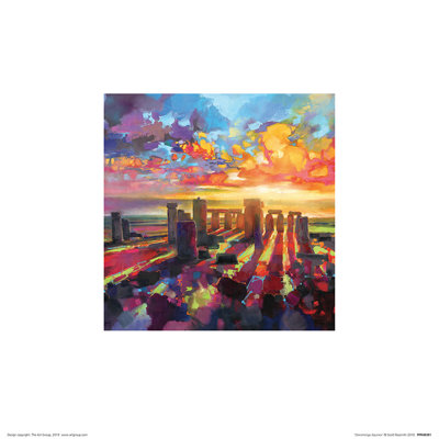 Stonehenge Equinox 1 Piece Painting