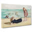 On The Beach by Edouard Manet - Wrapped Canvas Painting-61842851