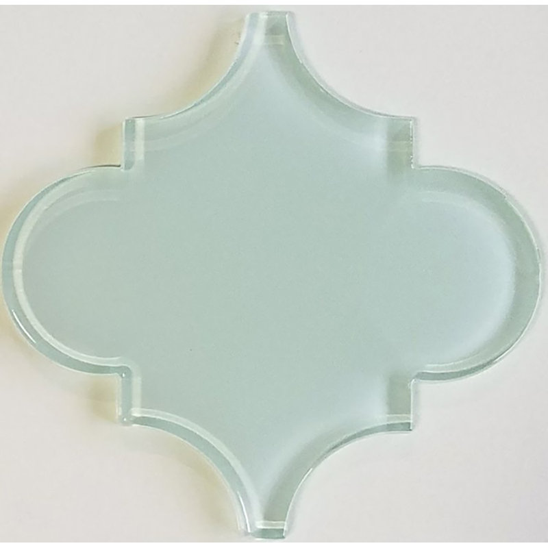 Genoa 6" x 6" Glass Wall Tile, Clear