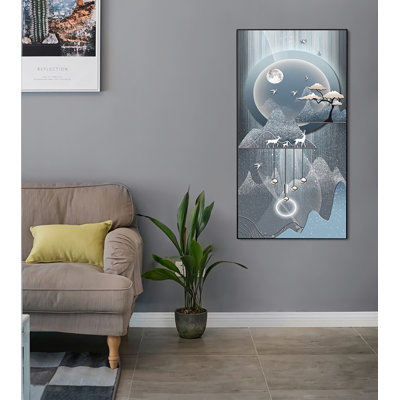 Framed On Paper Print