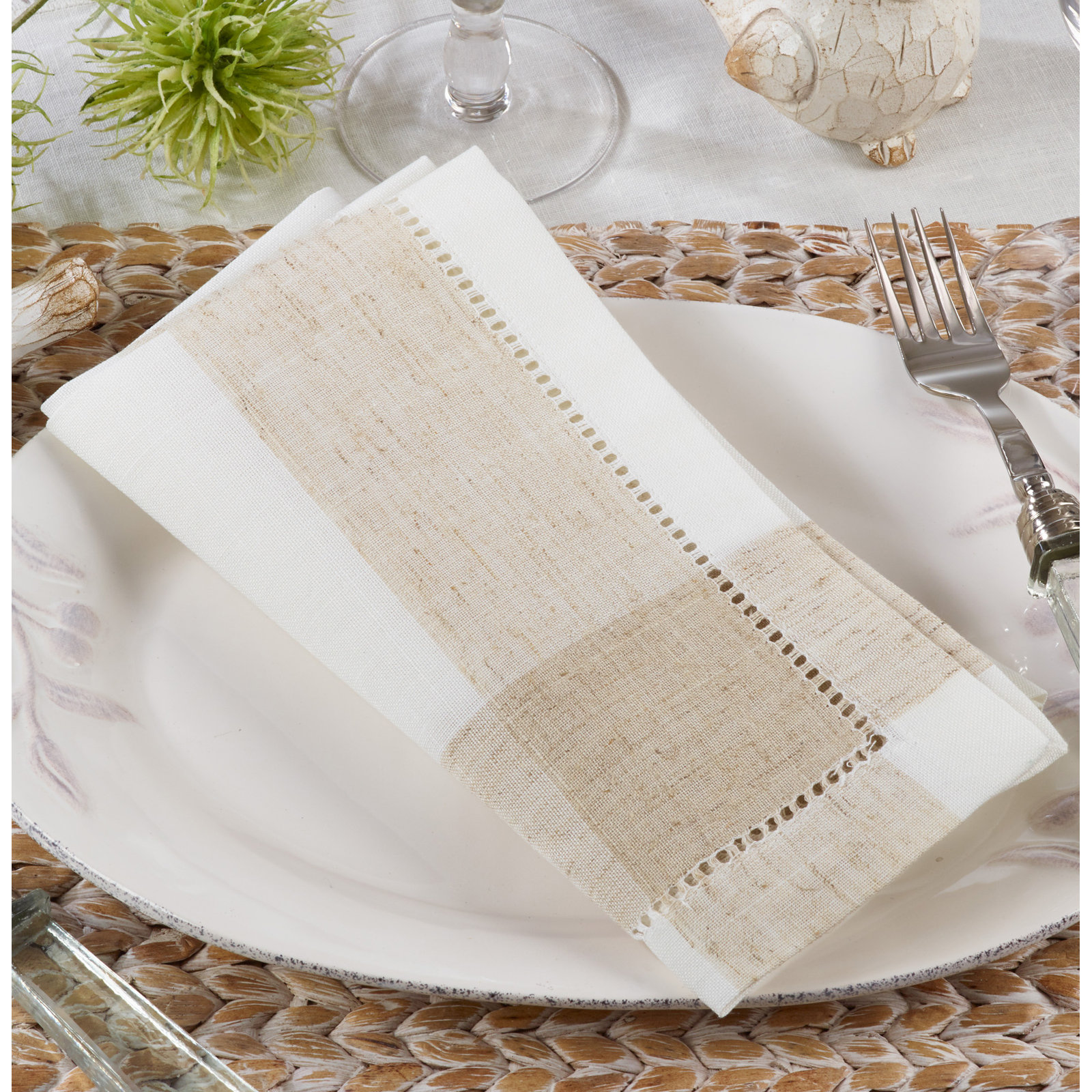 Sweetwater Reversible Linen Napkin