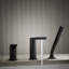Composed Deck-Mount Bath Faucet With Handshower-1468736354
