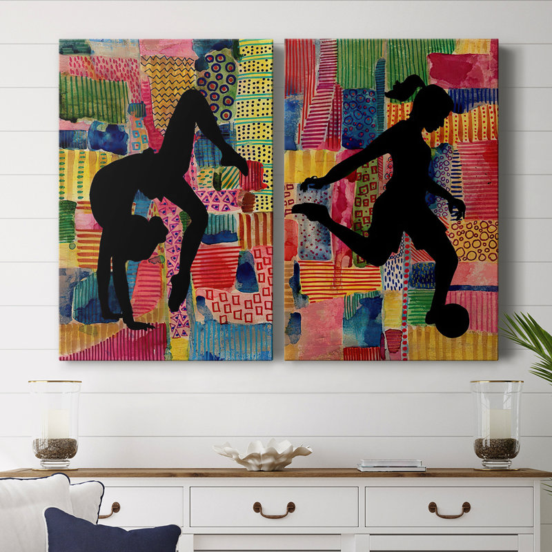 PatchworkAthlète, H 18 po x l 12 po