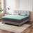 Extra Firm King Mattress Topper 2.5 Inch- High Density Foam and Memory Foam for Back Pain & Spinal Support-1167914105