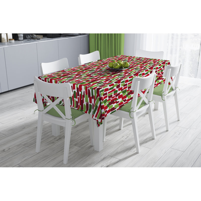 Nappe Walentina, Rouge / vert