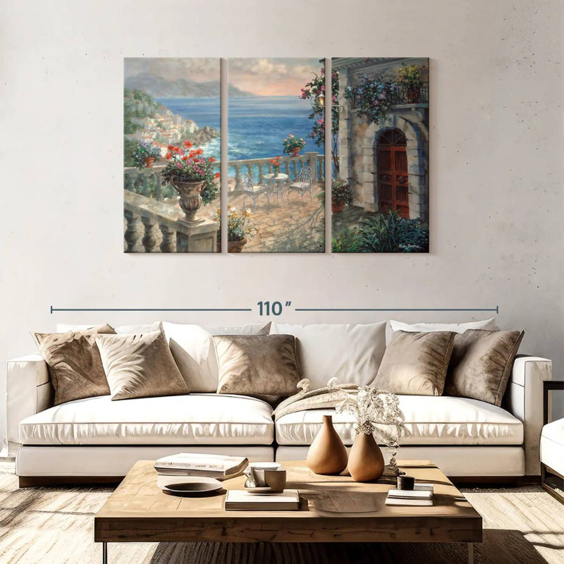 Gillard Mediterranean Elegance, 48" H x 74" W