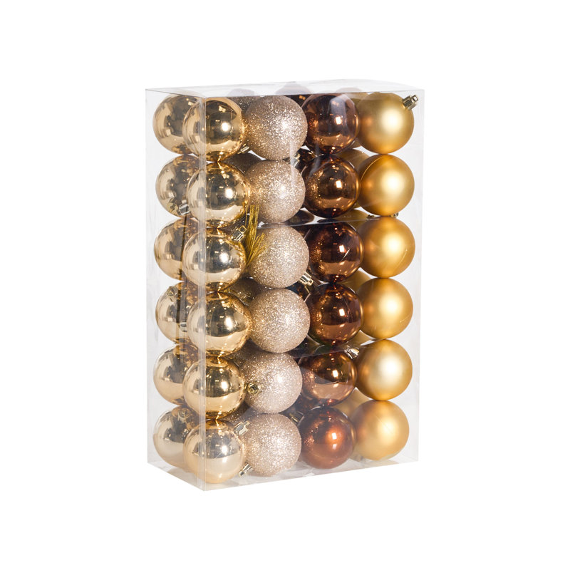 7cm Solid Colour Plastic / Acrylic Bauble