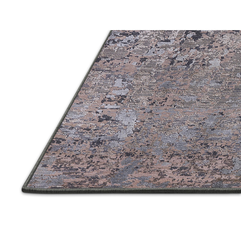 Tapis bleu / gris Brandine, Rectangle 6 pi x 9 pi