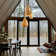 Chaffin 3-Light Natural Rattan Teardrop Cluster Ceiling Pendant Light in Brass Modern Boho Hanging Chandelier