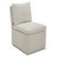 Chaise d'appoint rembourrée à roulettes Alayaa-99840925