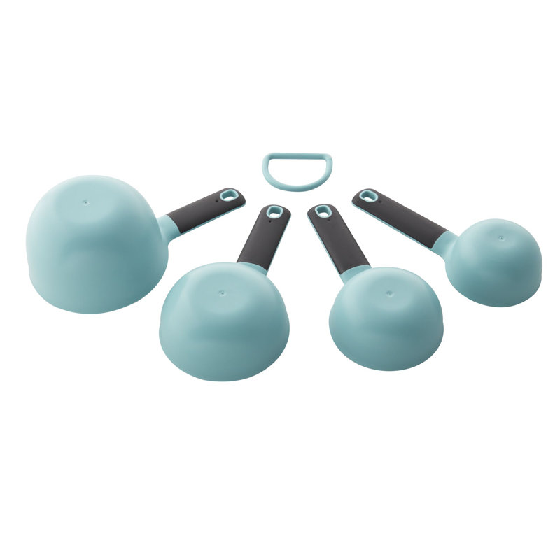 Aqua Sky Plastic Measuring Cups Set of 4