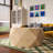 Modern Farmhouse Drum Coffee Table