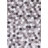 Jameown Patchwork Faux Cowhide Gray/Black Printed Area Rug-1482273608