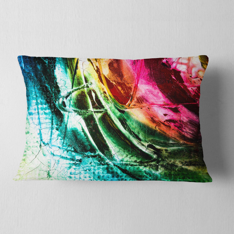 Bouddha abstrait Bouddha - Coussin imprimé abstrait