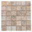 Carreau de mosaïque pour mur et plancher en porcelaine mat 2 "x 2" Wells Stone Slate-87895162