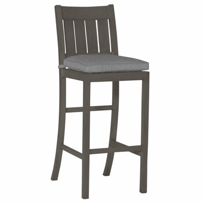 Club 30" Patio Bar Stool with Cushion