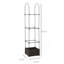 Lit de jardin surélevé avec treillis Outsunny, jardinière à arrosage automatique, jardinières à tomates 69,7 po pour plantes grimpantes, fleurs de vigne