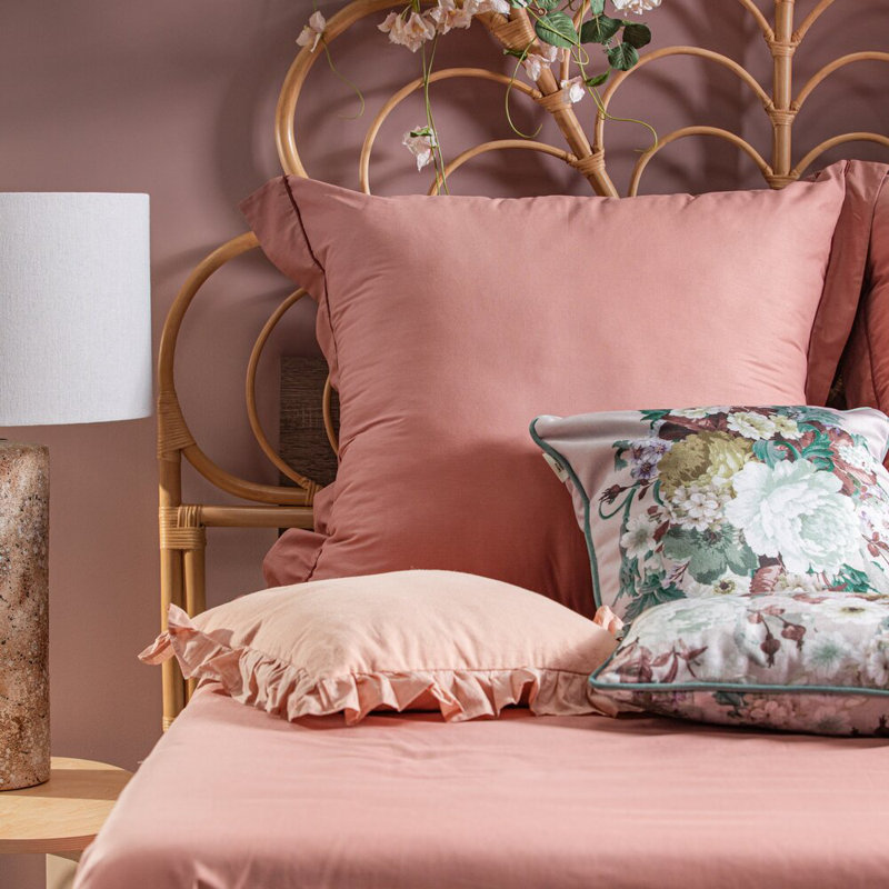 Cotton Solid Colour Duvet Cover with Pillowcases