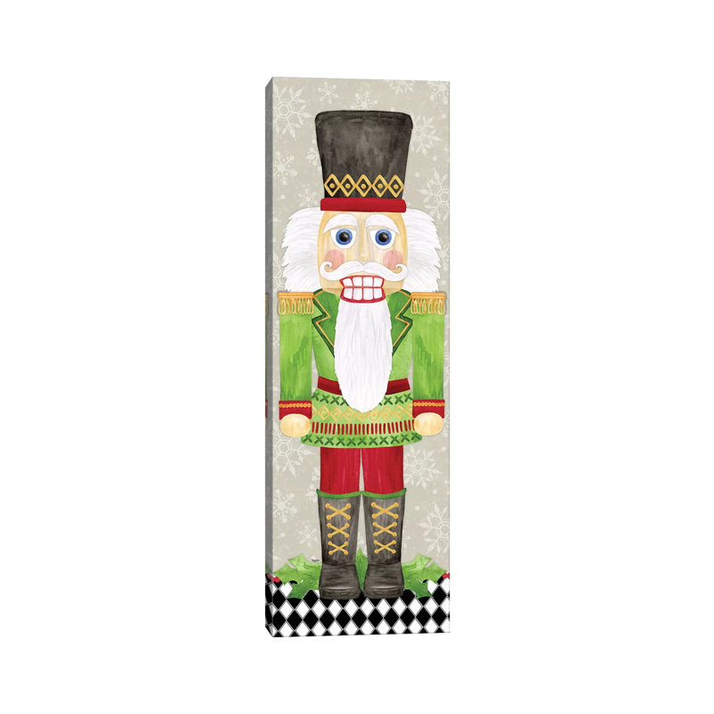 Nutcracker Christmas I by Tara Reed - Wrapped Canvas Panoramic Print