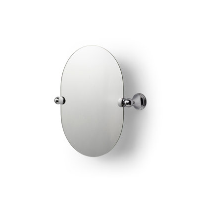 Westminster 4 x 3cm Tilting Oval Bathroom Mirror