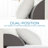 Garnich Reading Bed Rest Gap Wedge Headboard Pillow with Pockets-114176903