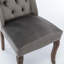 Chaise d'appoint en velours capitonné Hideaki-70579898-70579899