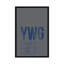 "winnipeg" , art textuel sur toile, "air traffic control series"-74591473-74591448-21403767