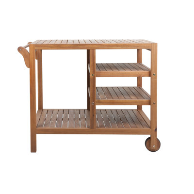 Mahle Solid Wood Bar Cart
