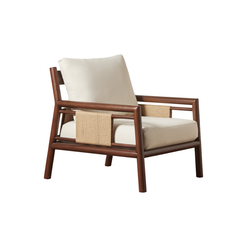 Estela Lounge Chair, Dark Brown