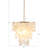 Layered Capiz Chandelier