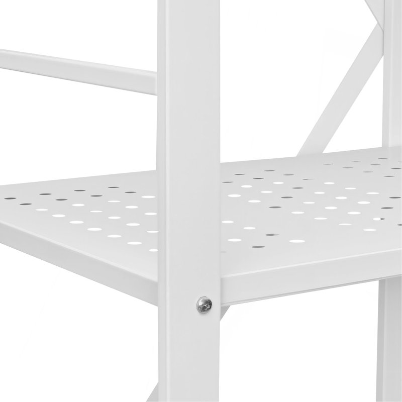 Tablette de rangement pliante avec roulettes
