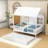 Tomoya Full / Double Daybed with Trundle-2074802151