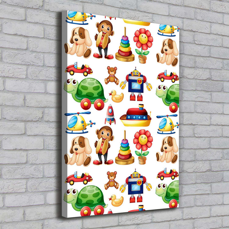 Toys - Wrapped Canvas Print