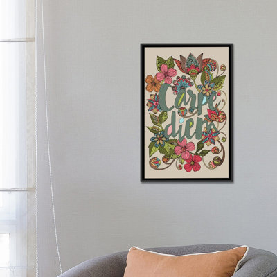 "carpe diem indemnité i" , impression sur toile tendue