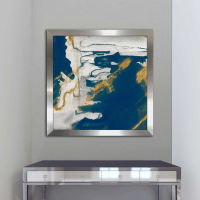 « lapis i », reproduction de peinture à l’acrylique encadrée