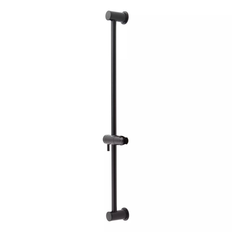 28" Slide Bar for Hand Showers, Matte Black
