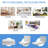 6 Inch Tri-fold Memory Foam Mattresses Topper with Storage Bag for Murphy Bed-1594263155