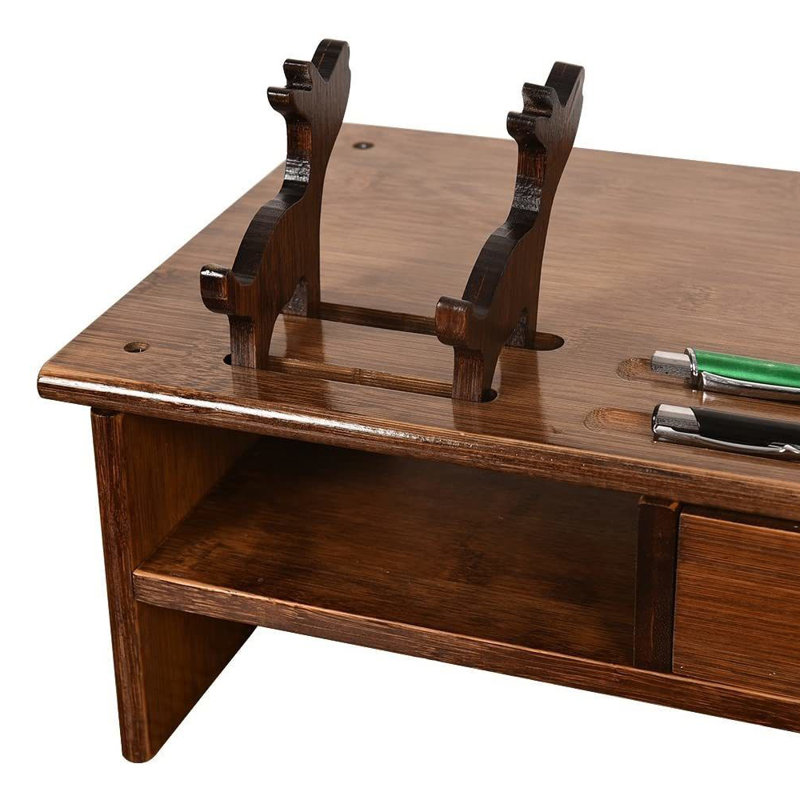 Wood Stackable Monitor Stand