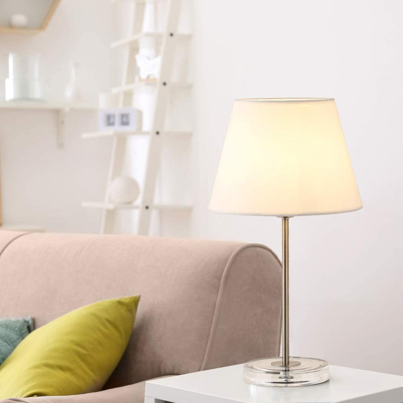 Ensemble de lampes de table transparentes 18,1 "Akiylah